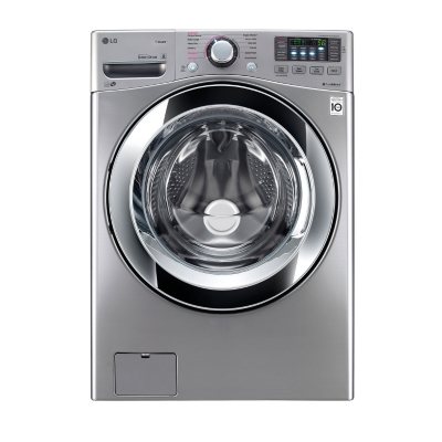 LG - 4.5 cu. ft. Ultra-Large Capacity with Steam Technology - WM3670HVA