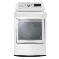 LG - DLG7300VE - 7.3 Cu Ft Capacity Smart Wi-Fi Enabled Gas Dryer - Graphite