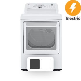 LG 7.3 Cu. Ft. Electric Dryer (Choose Color)- Ultra Large Capacity w/ Sensor Dry Technology 