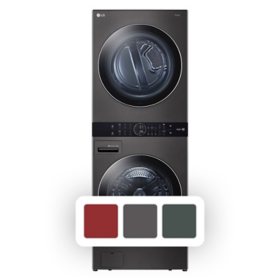 LG Single Unit Front Load LG WashTower (Choose Color)