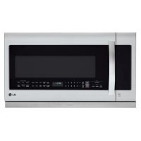 LG - 2.2. cu. ft. Over-the-Range Microwave Oven - LMHM2237ST Stainless-Steel