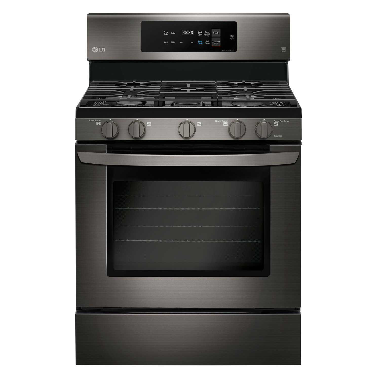 LG LRG3194 5.4 Cu Ft GAS Single Oven Range with Fan Convection and Easy Clean