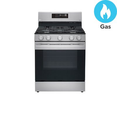 LG Fan Convection with Air Fry Gas Range - Sam's Club