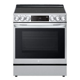 LG 6.3 Cu. Ft. Slide-In Electric Range - Smart Wi-Fi Enabled ProBake Convection InstaView 