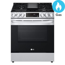 LG 5.8 Cu. Ft. Slide-In Gas Range - Smart Wi-Fi Enabled Convection w/ Air Fry & Easy Clean