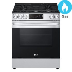  LG 5.8 cu ft. Slide-in Gas Range with EasyClean