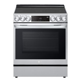 LG 6.3 cu ft. ProBake Convection InstaView Electric Slide-In Range with Air Fry 