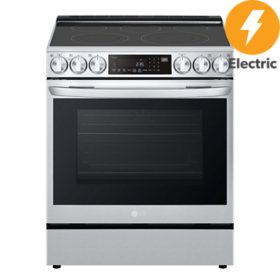 LG 6.3 cu ft. ProBake Convection InstaView Electric Slide-In Range with Air Fry 