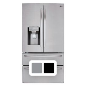 LG 28 cu. ft. 4-Door Refrigerator w/ SmartThinQ Technology