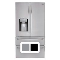 LG 28 cu. ft. 4-Door Refrigerator with SmartThinQ Technology