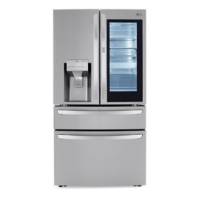 LG 30 cu. ft. Smart InstaView DID Refrigerator with Craft Ice