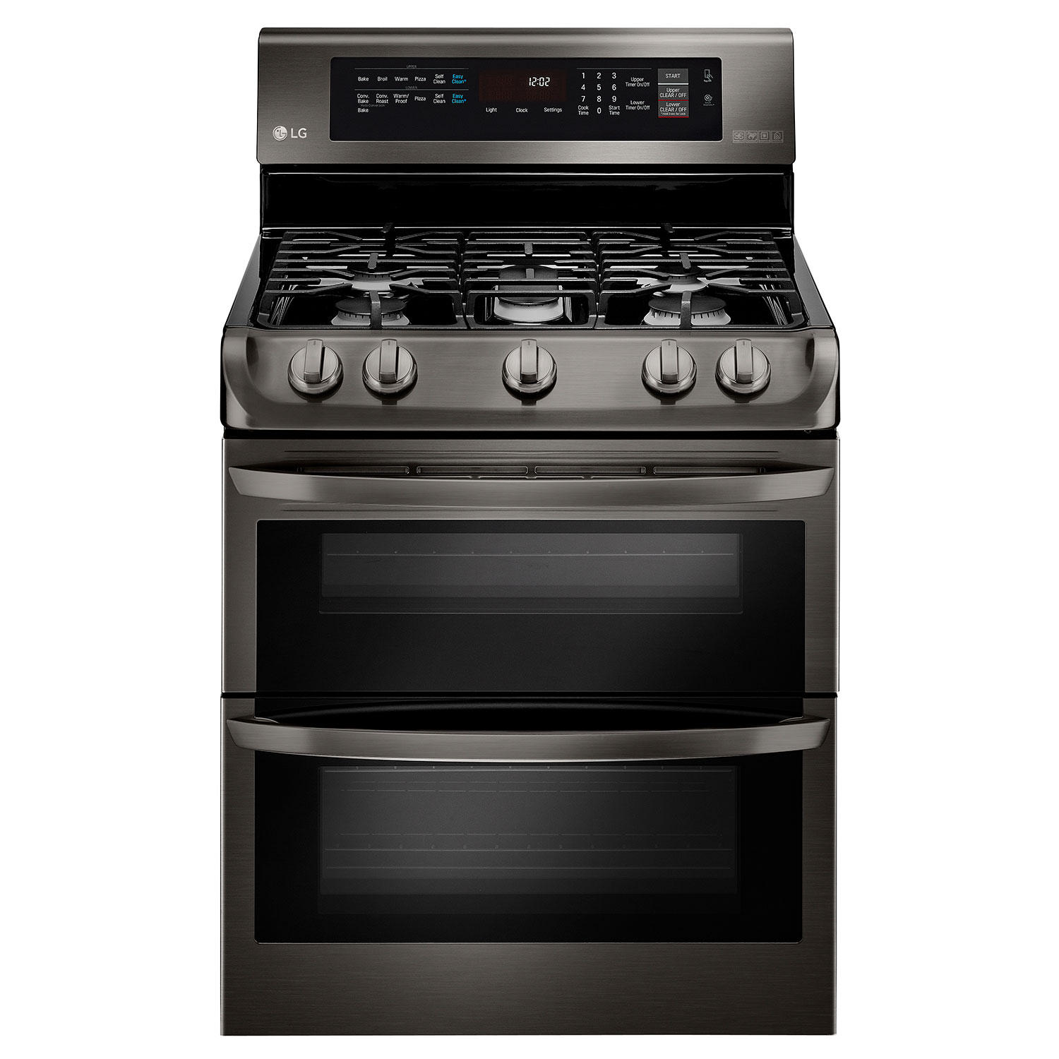LG LDG4315BD 6.9 cu. ft. Gas Double Oven Range with ProBake Convection