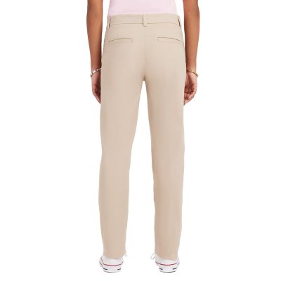 School Uniform Skinny Pull-On Tech Pants for Girls