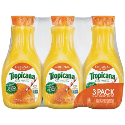 Pet 100% Pure Orange Juice - 1 gallon jug - Sam's Club