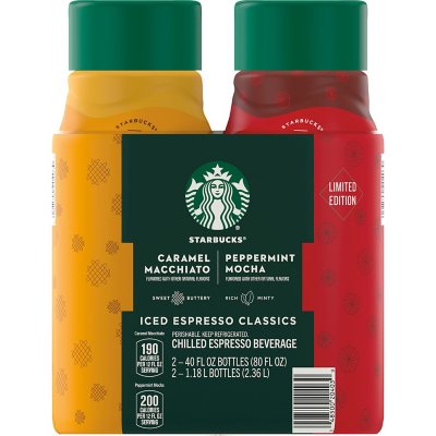 Starbucks Iced Espresso Vanilla Latte Premium Iced Coffee Drink, 40 oz  Bottle - DroneUp Delivery