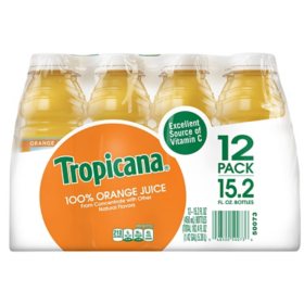 Tropicana Orange Juice (15.2 oz., 12 pk.)