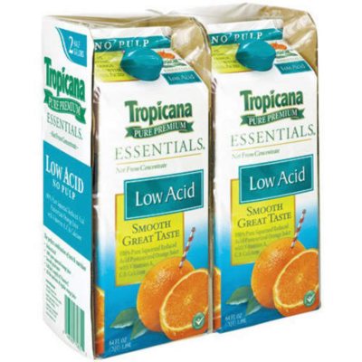 Low acid orange deals juice