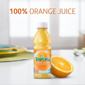 Tropicana 100 Orange Juice 10 Oz 24 Pk Sams Club