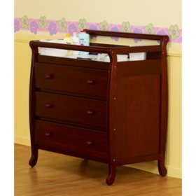 Davinci Emily 3 Drawer Changer Dresser Cherry Sam S Club