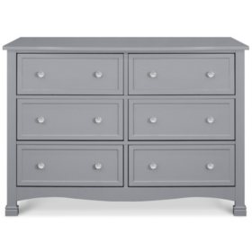 Davinci Kalani 6 Drawer Double Wide Dresser Choose Your Color