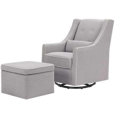 swivel rocker with ottoman