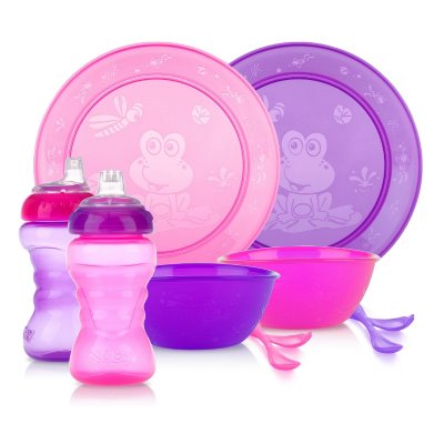 Nuby bottle hot sale set