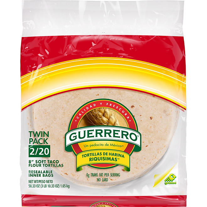 Guerrero Soft Taco Flour Tortillas 29.17 oz., 2 pk.