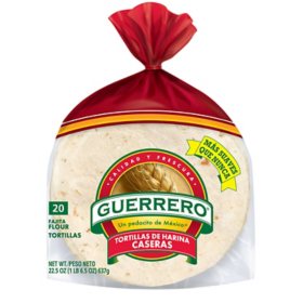 Guerrero Caseras Fajita Flour Tortillas 20 ct., 22.5 oz.