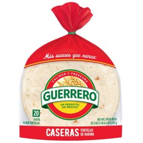 Guerrero Caseras Fajita Flour Tortillas 20 ct., 22.5 oz.