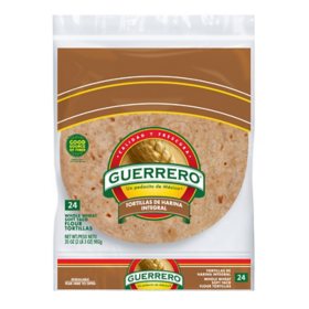 Guerrero 100% Whole Wheat Soft Taco Flour Tortillas (35 oz.)