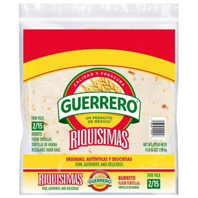 Guerrero 10" Burrito Flour Tortillas 34.92 oz./2 pk.