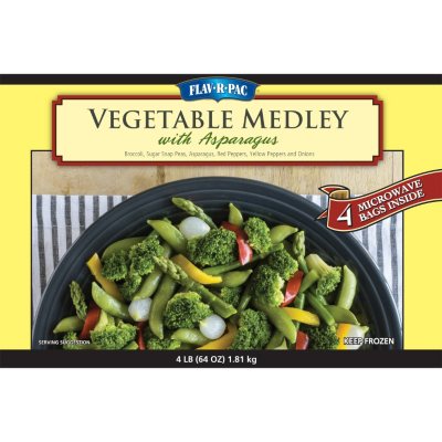 Flavorpac Three Pepper & Onion Stir Fry, Mixed Vegetables