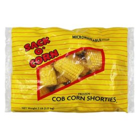Sack O'Corn Cob Corn Shorties, Frozen (7 lbs.)