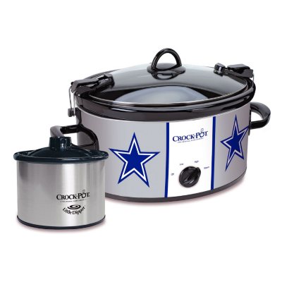 Crock Pot Denver Broncos NFL 6 Quart Slow Cooker Travel Locking Lid Brand  New