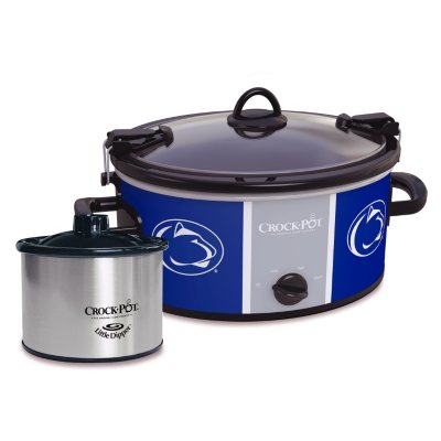 Crock-Pot Cook and Carry Penn State 6-Qt. Slow Cooker Blue/Gray  SCCPNCAA600-PS - Best Buy