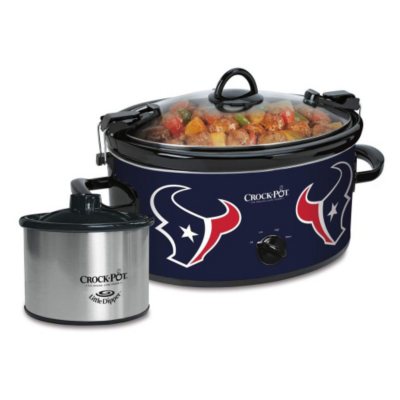 Crock-Pot NFL Cook and Carry Slow Cooker, 6 Qt. (Houston Texans) - Sam ...