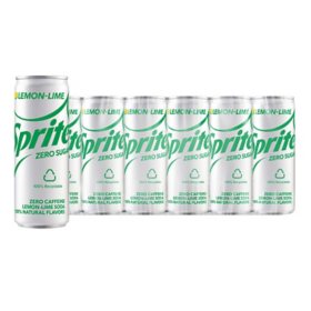 Sprite Zero Sugar 12 oz. cans, 24 pk.