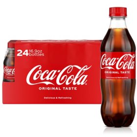 Coca-Cola Soda Pop, 12 fl oz, 24 Pack Cans 