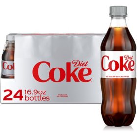Diet Coke Soda 16.9 fl. oz., 24 pk.