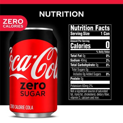 Coca Cola Zero Sugar 12 Fl Oz 12 Pk Sam S Club