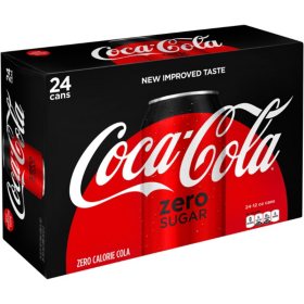 Coca-Cola Zero Sugar 12 oz., 24 pk.