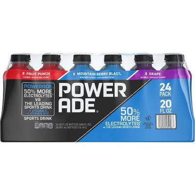 Powerade 20oz bottle (Assorted) – Rowan Skate Center