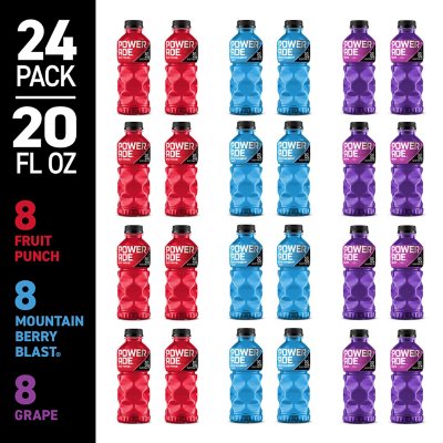 POWERADE Bottles Mountain Berry Blast 20 Fl Oz Case Of 24 Bottles - Office  Depot