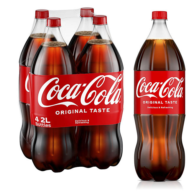 Coca-Cola 2 L, 4 pk.