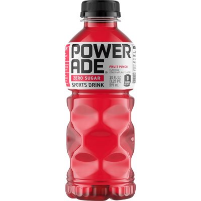 Powerade Zero Calorie Fruit Punch, Soft Drinks