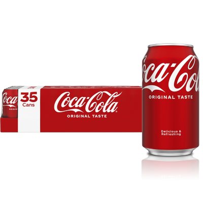 Coke Classic Soda Pop 20oz Bottles, 12 Units