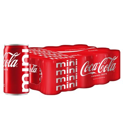 Coca Cola Mini regular, 12 pack (8 oz)