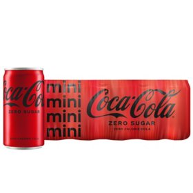 Coke Zero Sugar Mini 8 fl. oz., 20 pk.