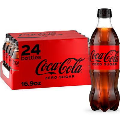 Coca-Cola Zero Sugar Glass Bottles, 8 fl oz, 6 Pack