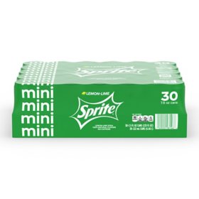 Sprite Mini Cans 7.5 fl. oz., 30 pk.